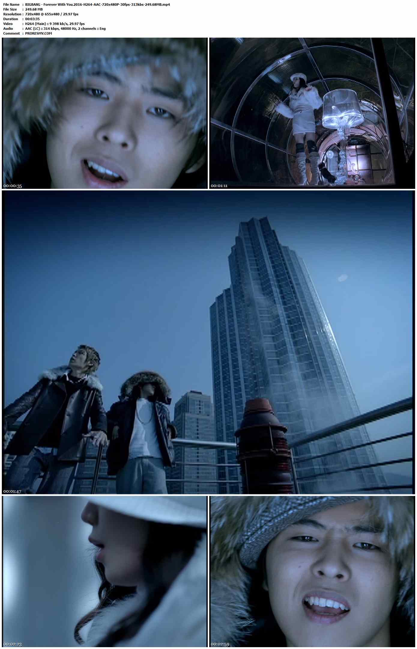 BIGBANG - Forever With You.2016-H264-AAC-720x480P-30fps-313kbs-249.68MB官方MV_高清MV